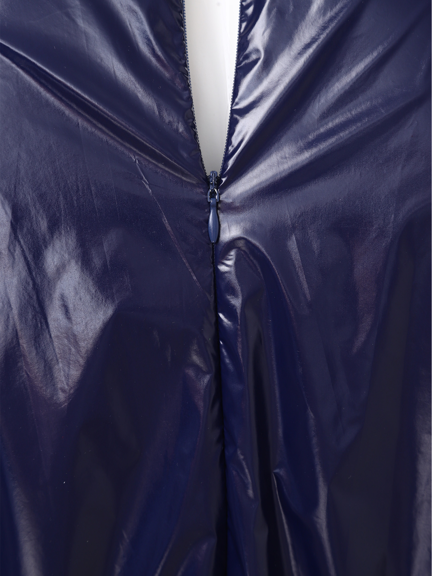 Compression Long Pant - 성인 남녀공용 사우나 수트 반짝이는 메탈릭
