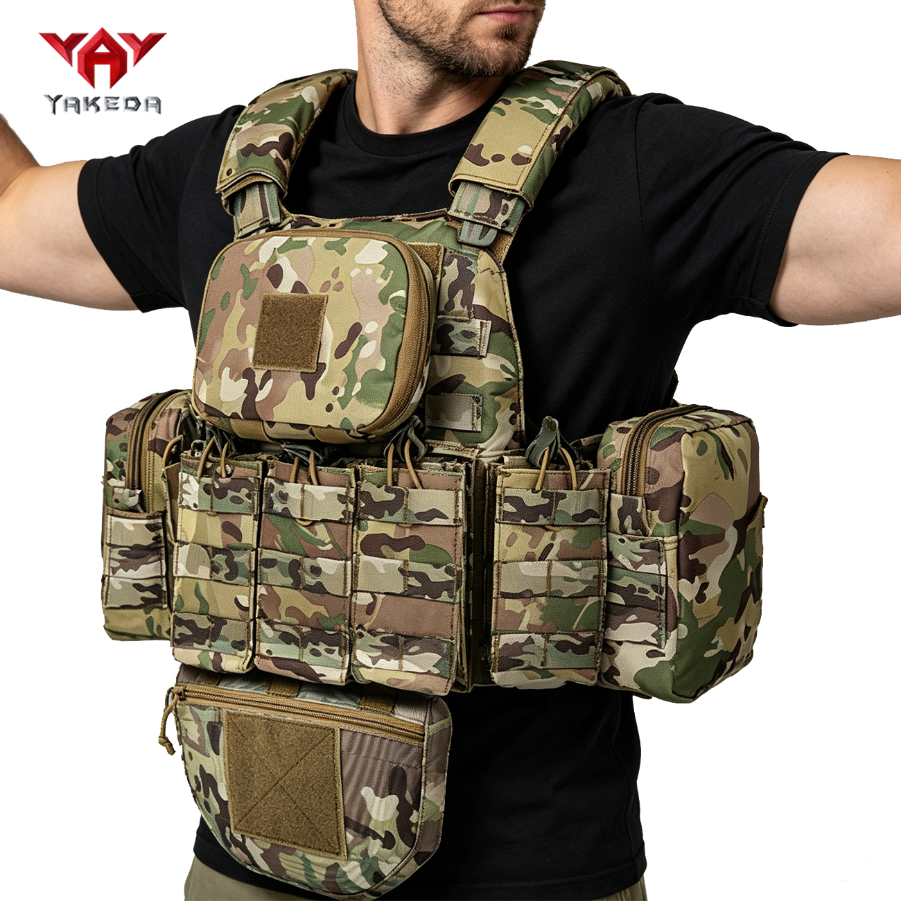 Suspender Tank Top - 야케다 다기능 사냥 탱크탑 MOLLE 시스템