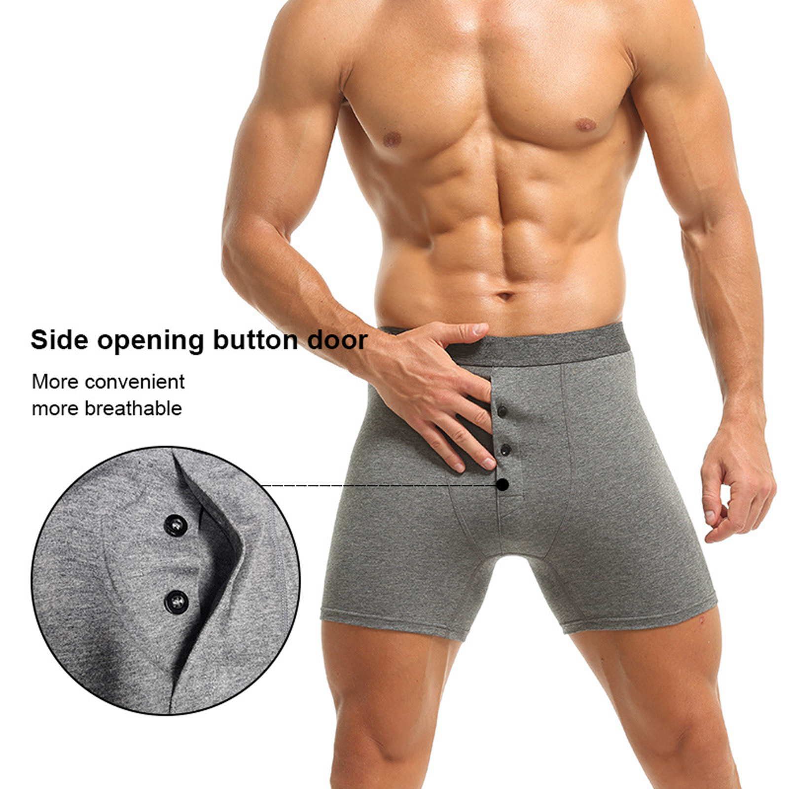 Boxer Shorts Modal - 남성 속옷 팬티 원단 편안한 언더웨어