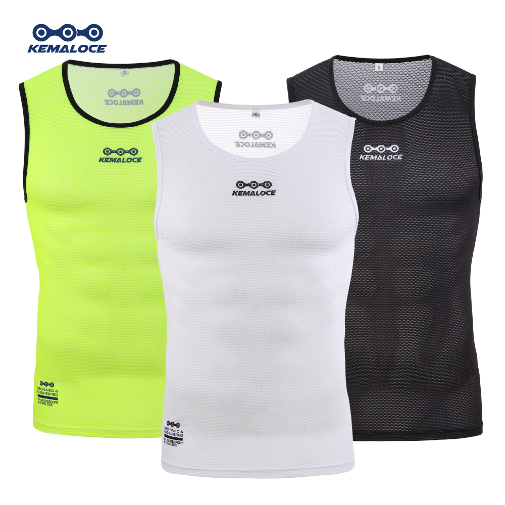 Sleeveless Undershirt - KEMALOCE 사이클링 베이스 레이어 슬리브 통기성