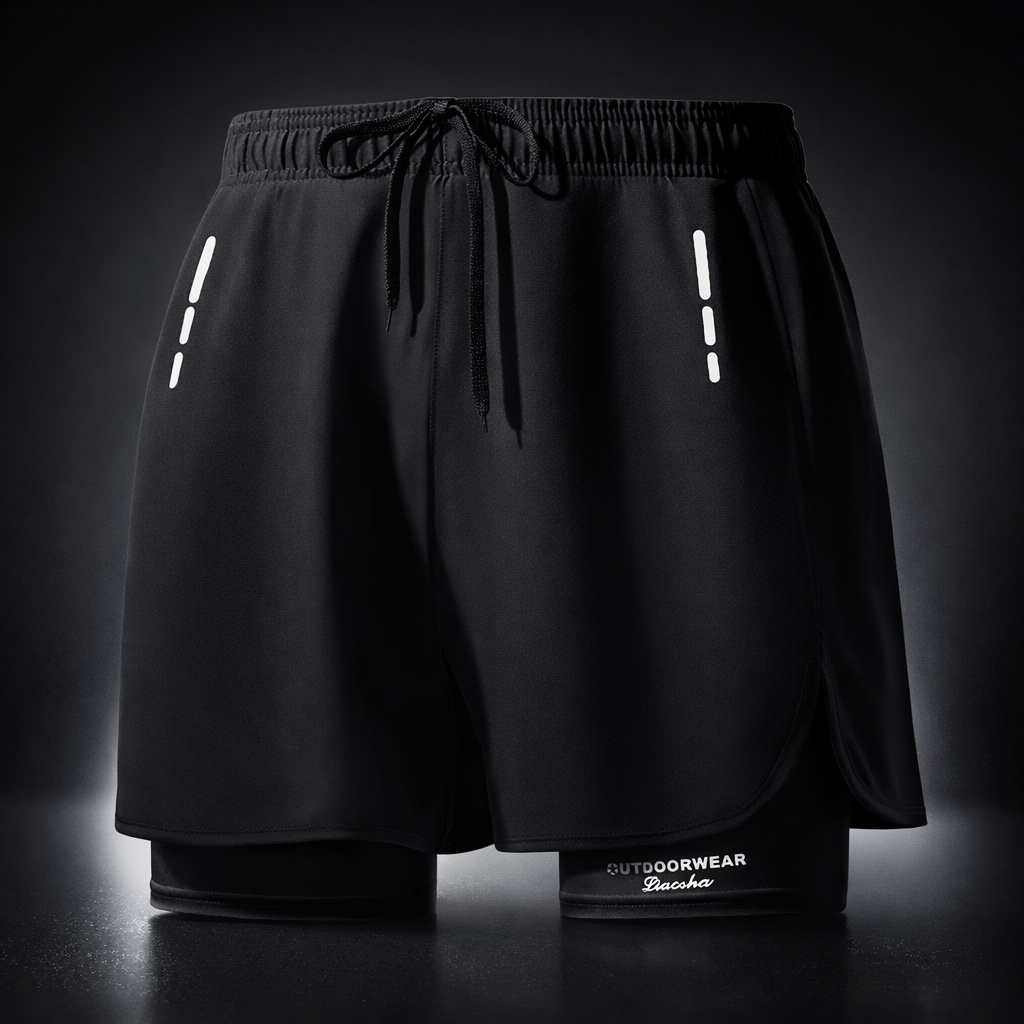 Compression Shorts Athletes - 남성용 수영복 반바지, 속건성 운동용 반바지,