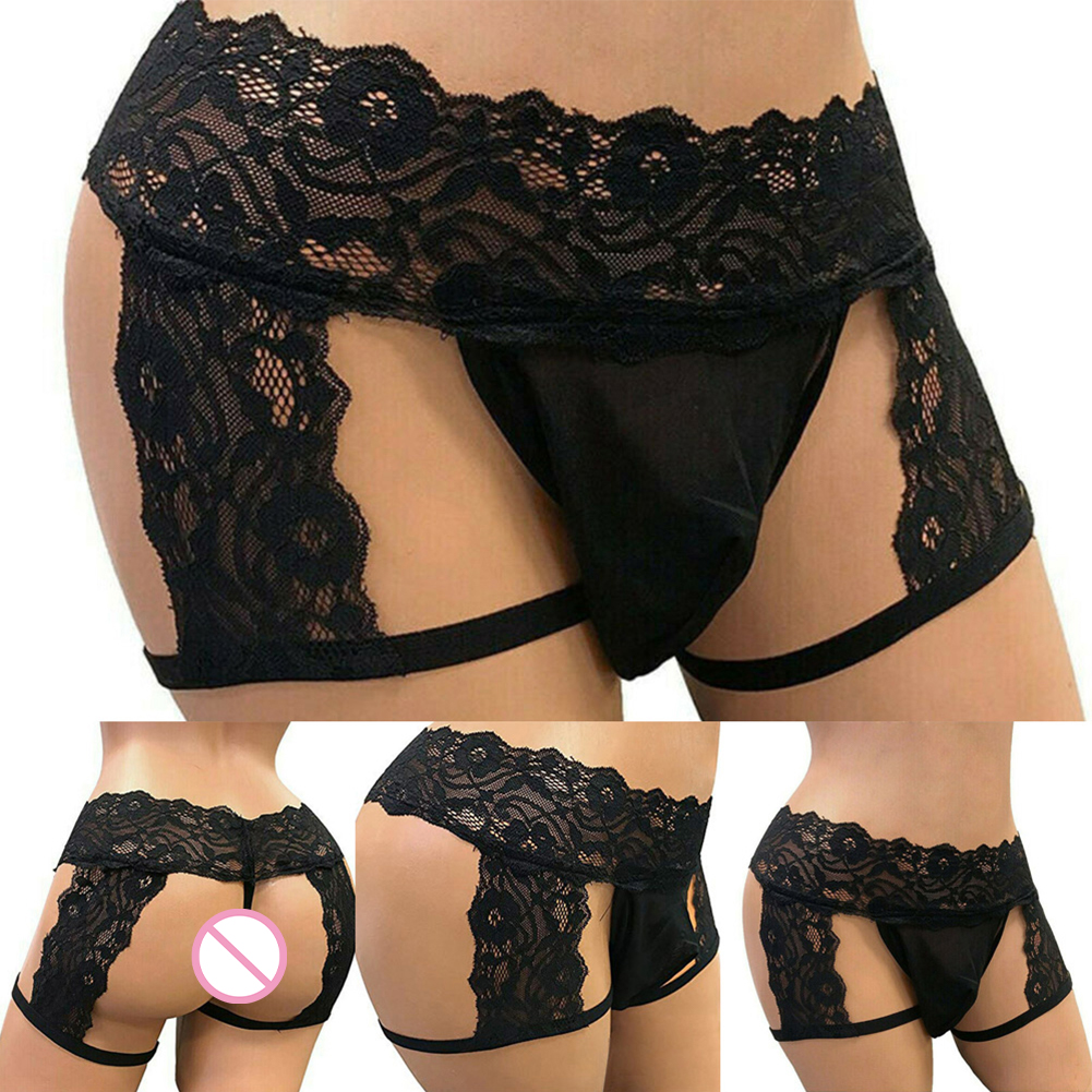 Pouch Boxer Pouch - 2024 게이 레이스 끈 팬티 비키니