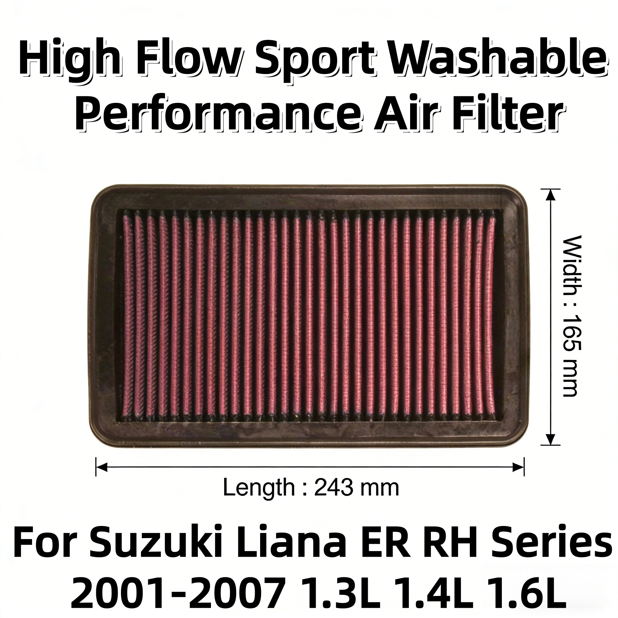 Performance Boxer Sport - 스즈키 리아나 ER RH 시리즈 2001-2007
