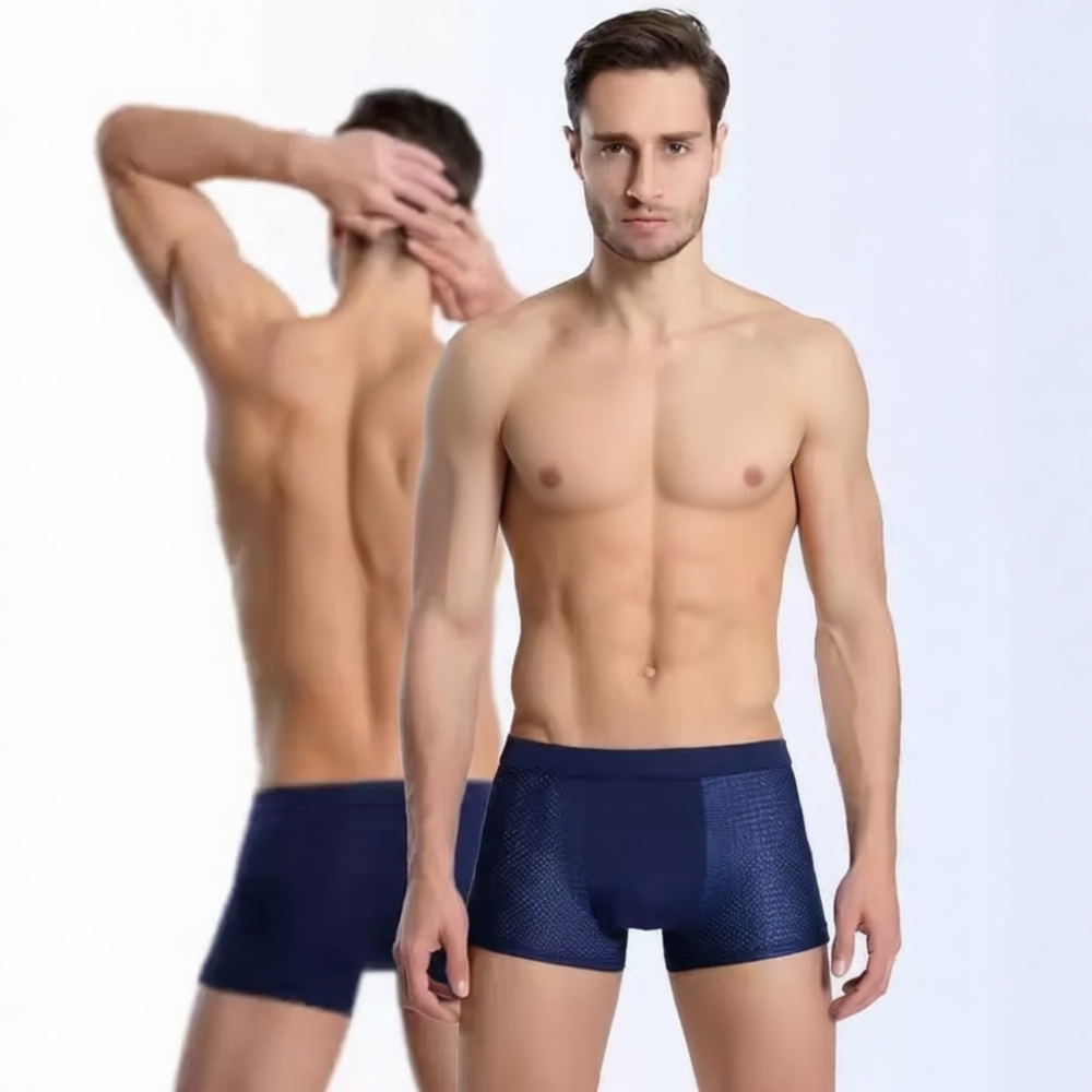 Performance Boxer Sport - 편안한 남성용 아이스 실크 메쉬 속옷