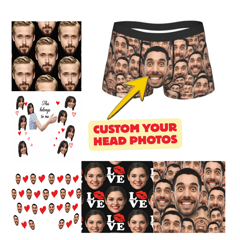 Pouch Boxer Pouch - 맞춤형 헤드 박서팬티 3D 파우치 속옷