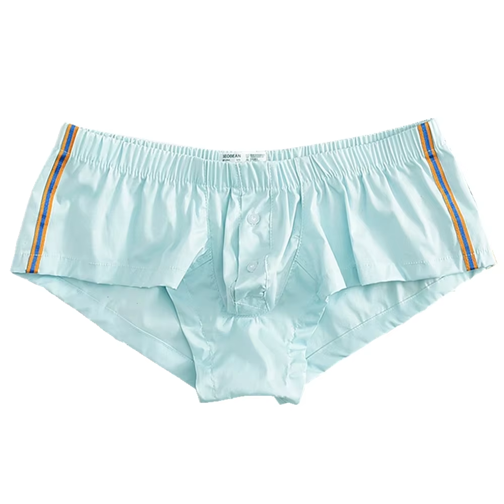 남성용 캐주얼 반바지 섹시 로우 웨이스트 U 컨벡스 파 - Pouch Boxer Pouch 리뷰 및 가격