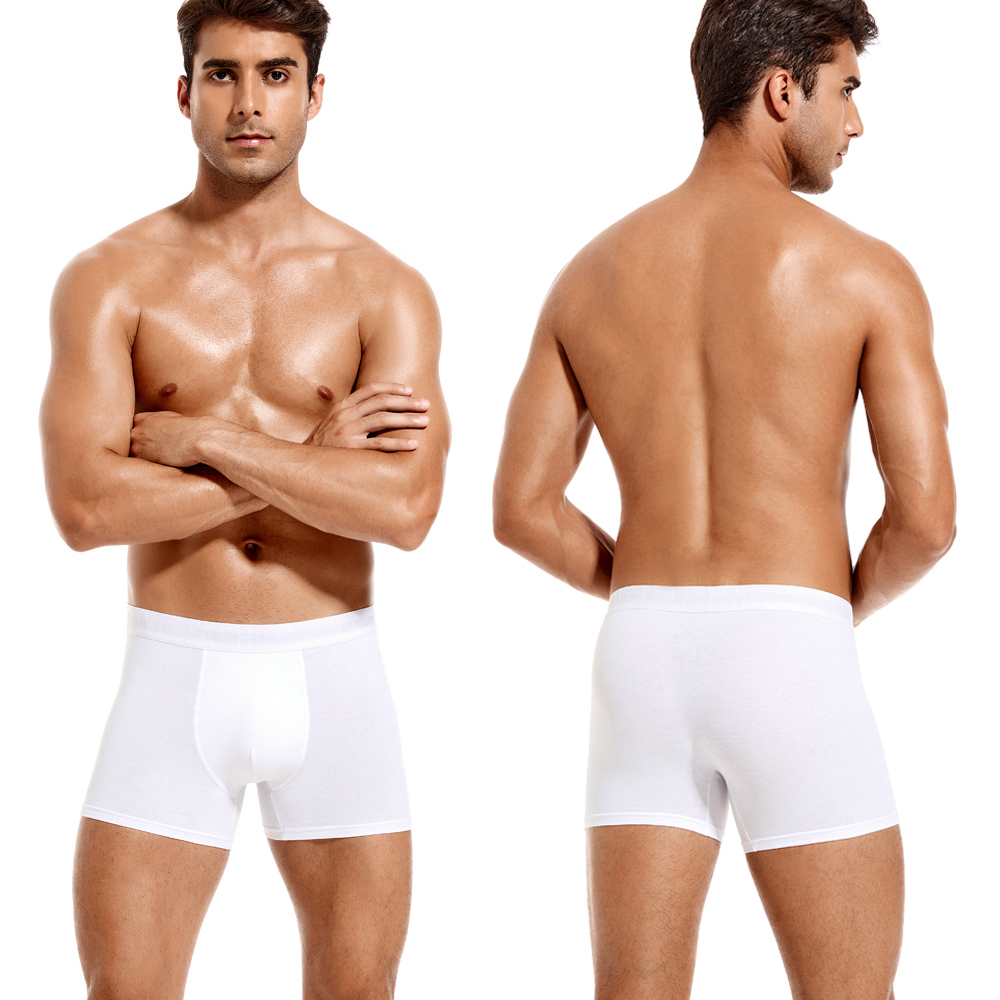 6pcs 화이트 남자 팬티 코 튼 복서 남자 속옷 팩  - Multi Pack Underwear 리뷰 및 가격