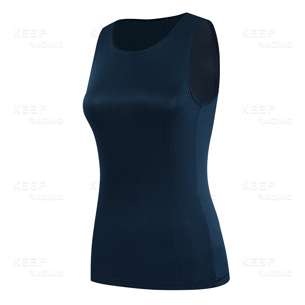 여성 사이클링 기본 레이어 다채로운 사이클링 저지 블루 - Sleeveless Undershirt 리뷰 및 가격