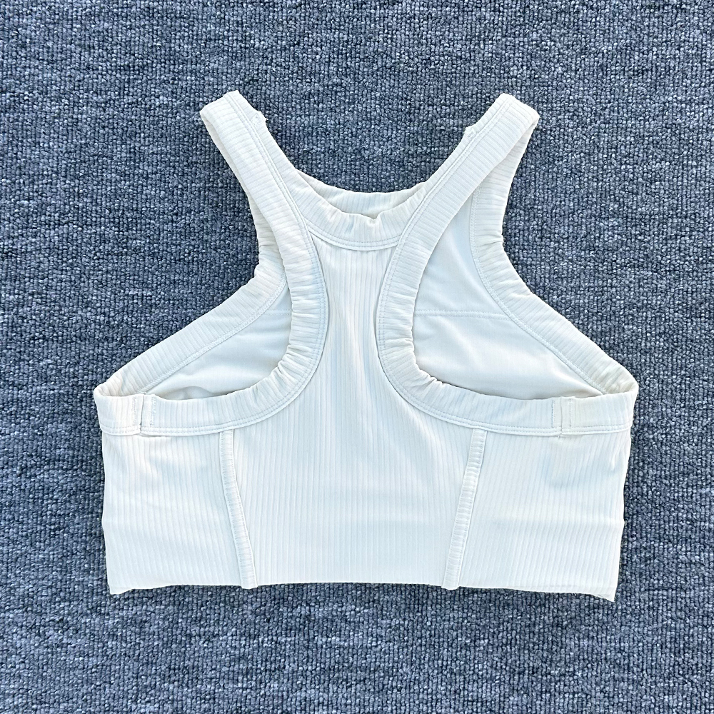 여성 요가 브래지어 탱크 탑 피트니스 알몸 느낌 스포츠 - Tank Top Ribbed 리뷰 및 가격