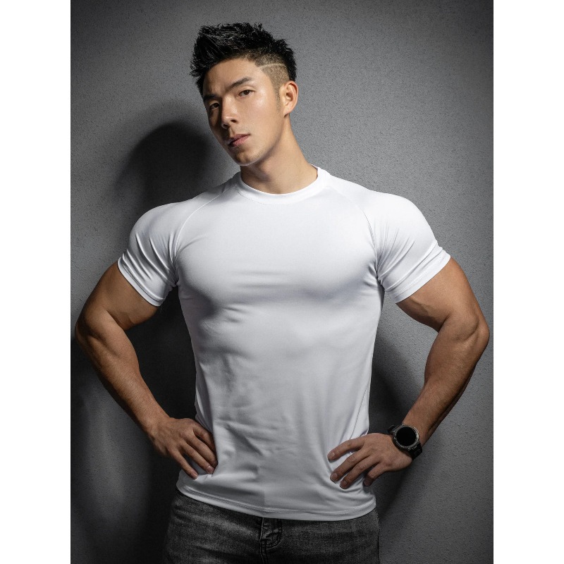 피트니스 요가 퀵 드라이 의류 남성 야외 스포츠 속건성 - T Shirt Tight Fit 리뷰 및 가격