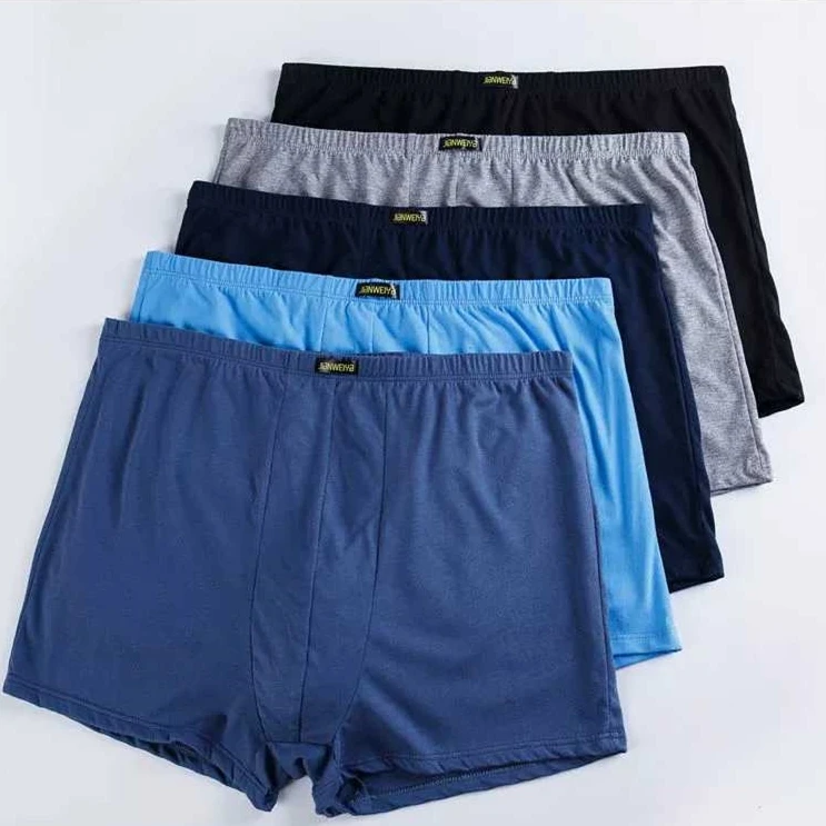 코튼 남성 팬티 팬티 남성 복서 느슨한 빅 플러스 사이 - Boxer Brief Pack Cotton 리뷰 및 가격