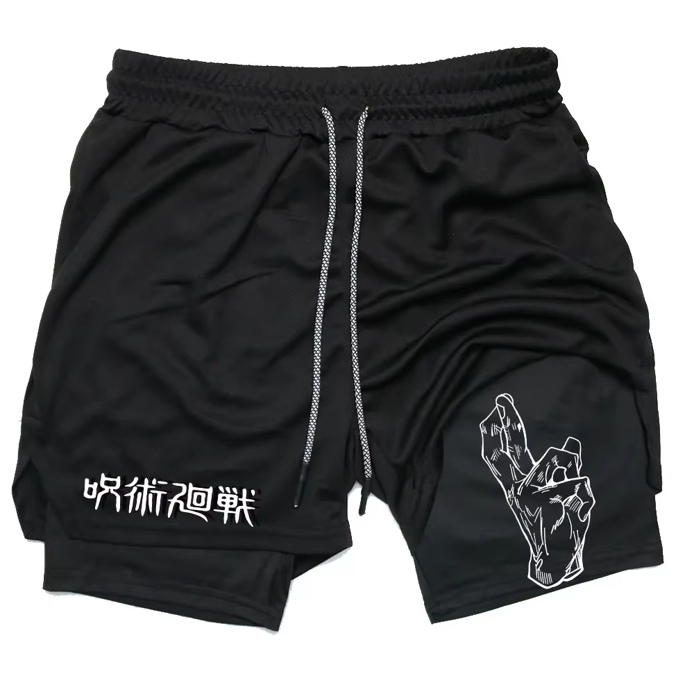 애니메이션 Jujutsu Kaisen Gym Short - Compression Shorts Athletes 리뷰 및 가격
