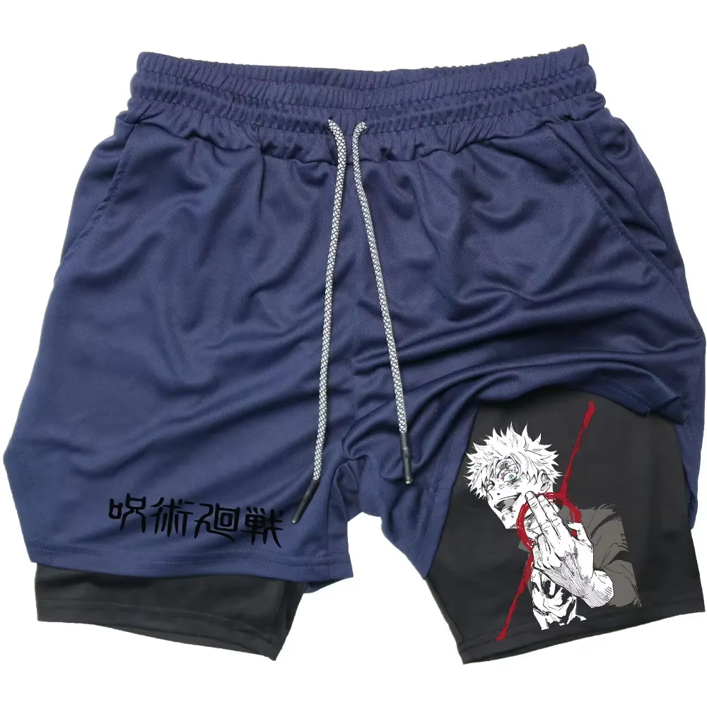 애니메이션 Jujutsu Kaisen Gym Short - Compression Shorts Athletes 리뷰 및 가격