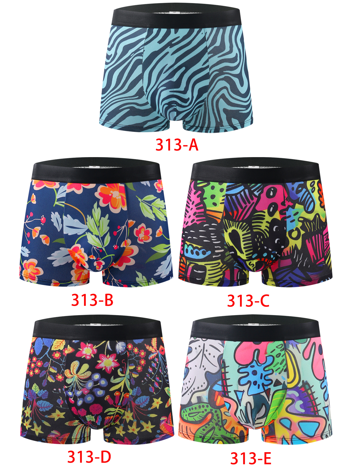 10팩 패셔너블한 남성용 복서 반바지, 편안하고 부드럽 - Multi Pack Underwear 리뷰 및 가격