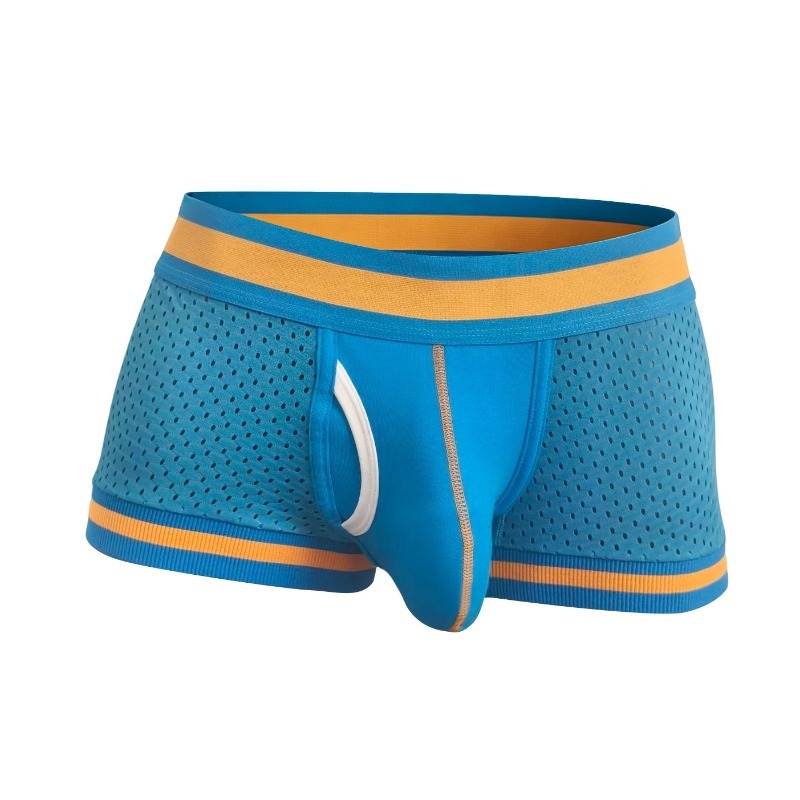 남성용 메쉬 통기성 사각 팬티 U자형 볼록 파우치 지지 - Mesh Sport Boxer 리뷰 및 가격