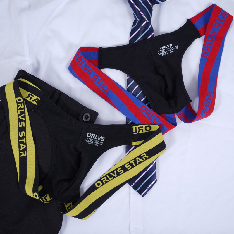 남성용 조크스트랩 속옷, 고탄성 코튼 끈 팬티, 화려한 - Jockstrap Athletic 리뷰 및 가격