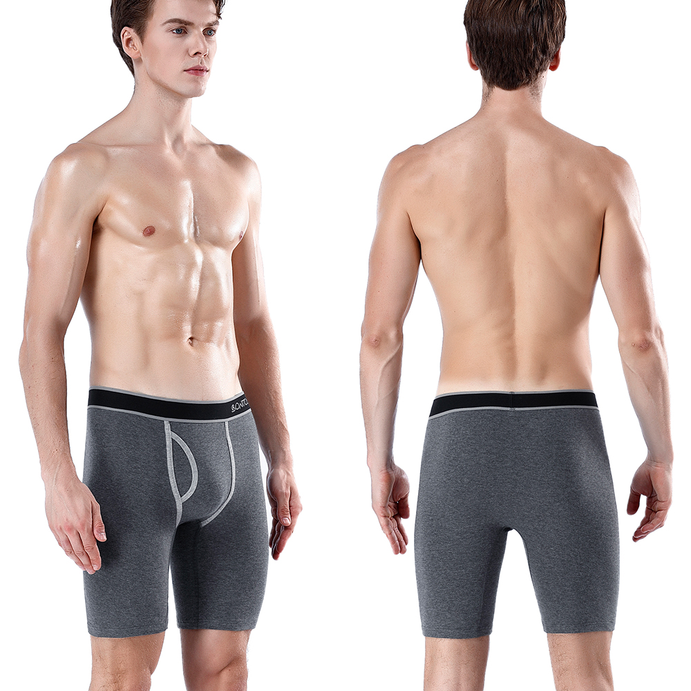 4pcs 긴 코 튼 속옷 남자 복 서 섹시 한 남자 팬 - Boxer Brief Pack Cotton 리뷰 및 가격