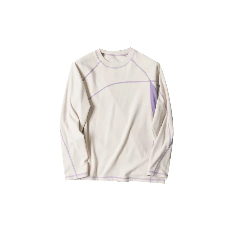 유니섹스 아웃도어 컬러 블록 긴팔 티셔츠 스트레치 베이 - Base Layer Top 리뷰 및 가격