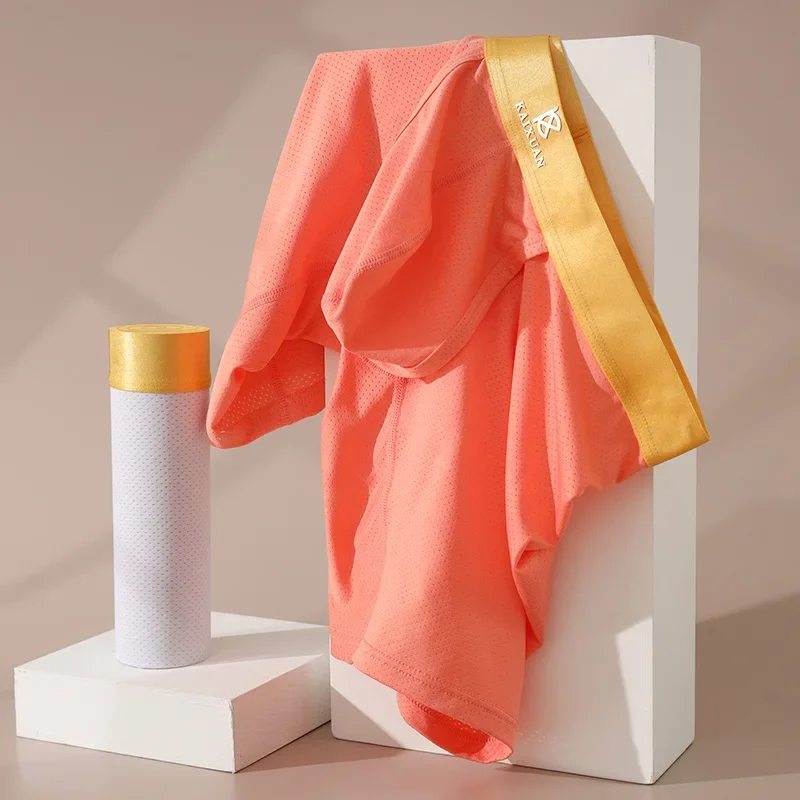 남성용 아이스 실크 롱 레그 박서 브리프 통기성 안티라 - Multi Pack Underwear 리뷰 및 가격