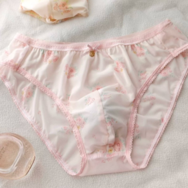 일본 신상 플로럴 리본 크로스드레싱 속옷 남성용 볼록  - Boxer Shorts Modal 리뷰 및 가격