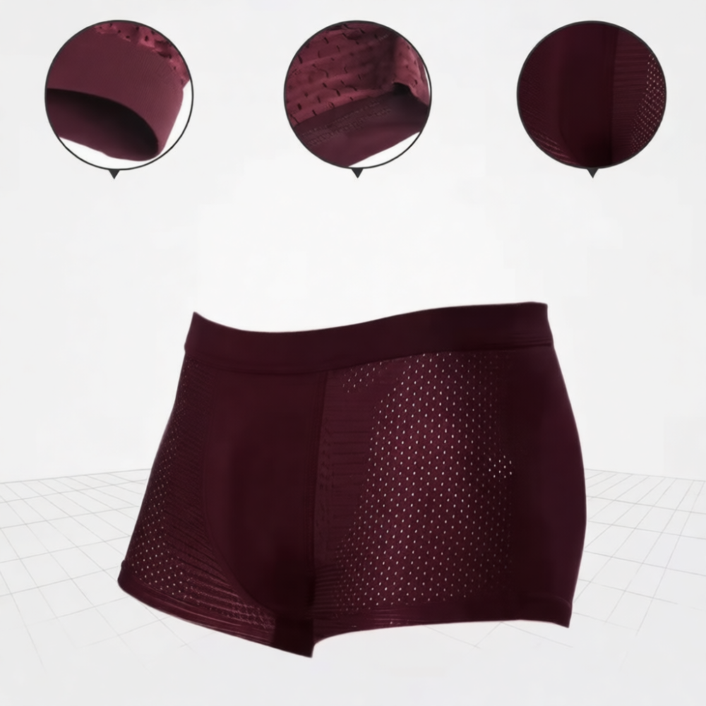 편안한 남성용 아이스 실크 메쉬 속옷 여름용 얇은 트렁 - Performance Boxer Sport 리뷰 및 가격