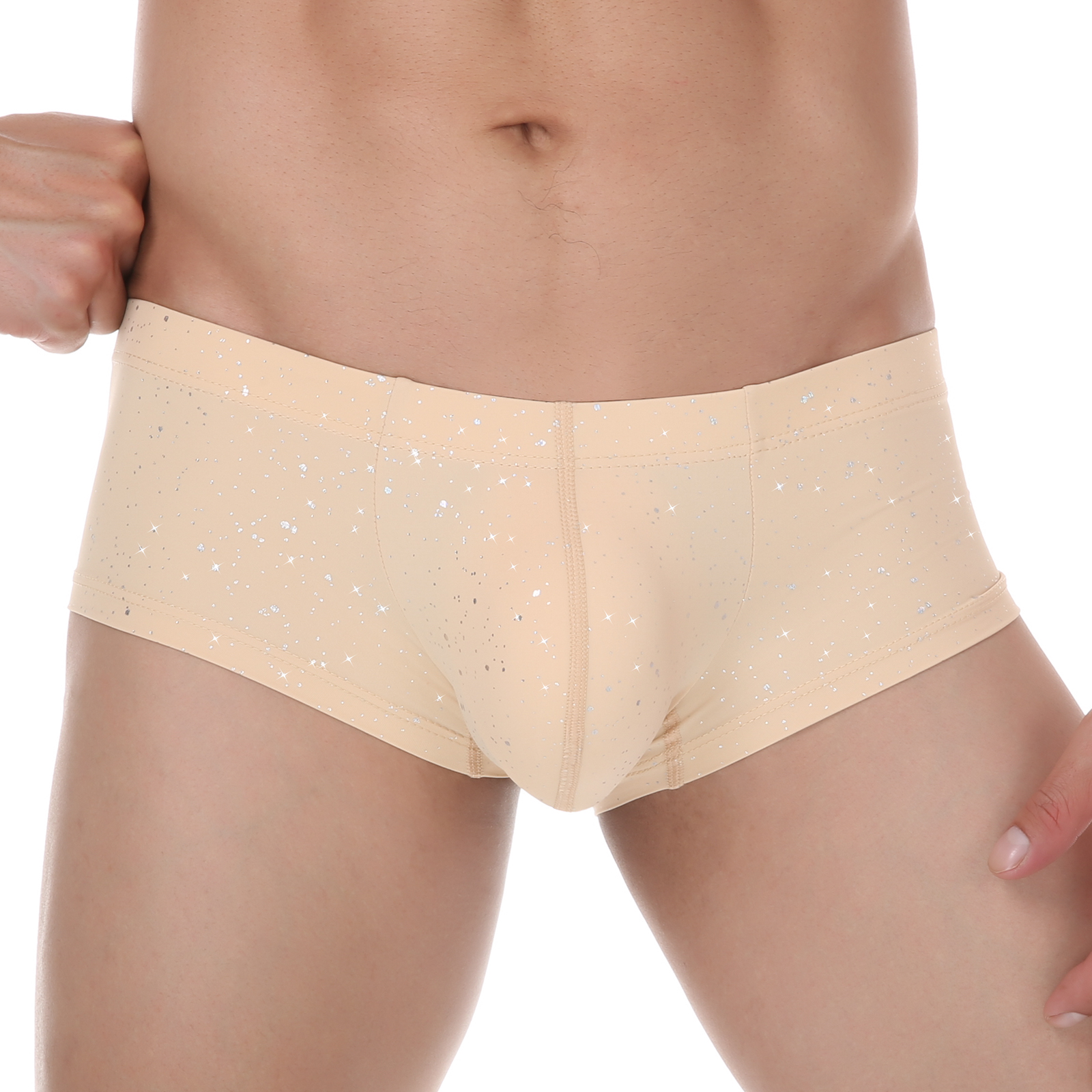 남성용 스팽글 복서 반바지, 스포츠 체육관 훈련 속옷, - Pouch Boxer Pouch 리뷰 및 가격