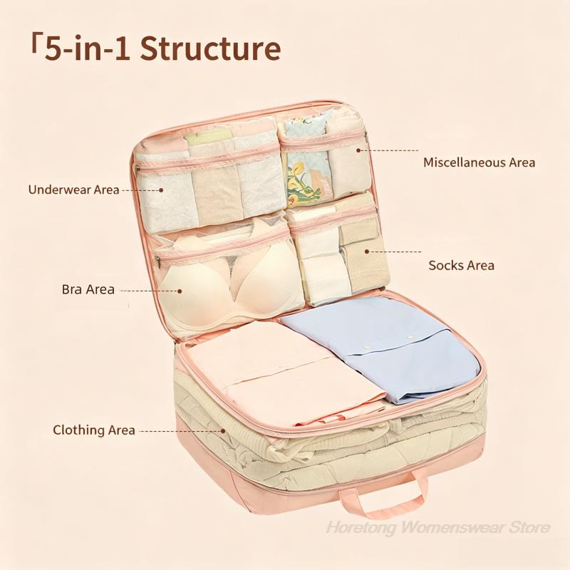 5 in 1 확장형 여행용 짐 정리 큐브 압축 수납 가 - Multi Pack Underwear 리뷰 및 가격