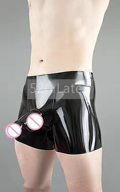 라텍스 남성용 드로즈 팬티 앞면 쉬스 부드럽고 안전한  - Pouch Boxer Pouch 리뷰 및 가격