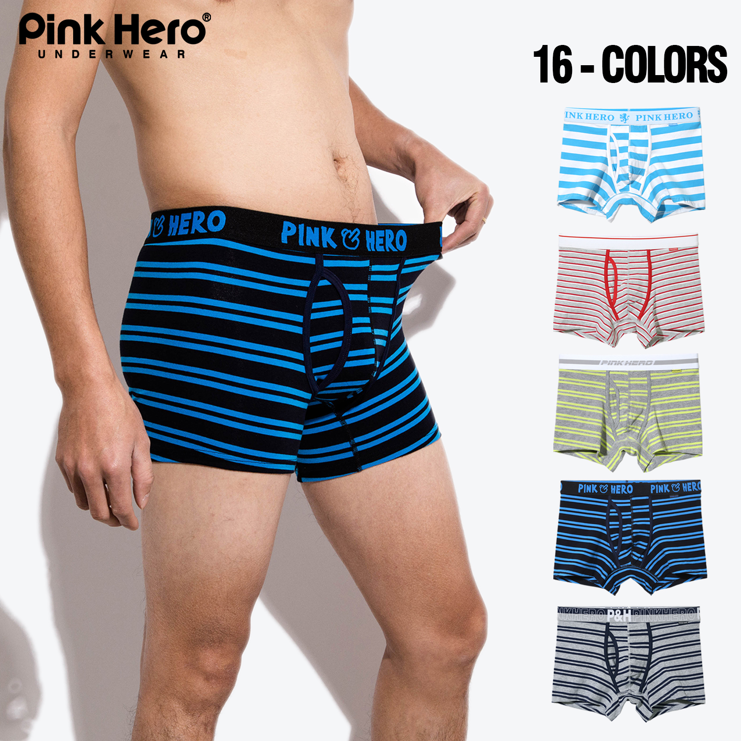 면 복서 팬티와 줄무늬 남성 속옷 및 Tрусы Mуж - Boxer Brief Pack Cotton 리뷰 및 가격