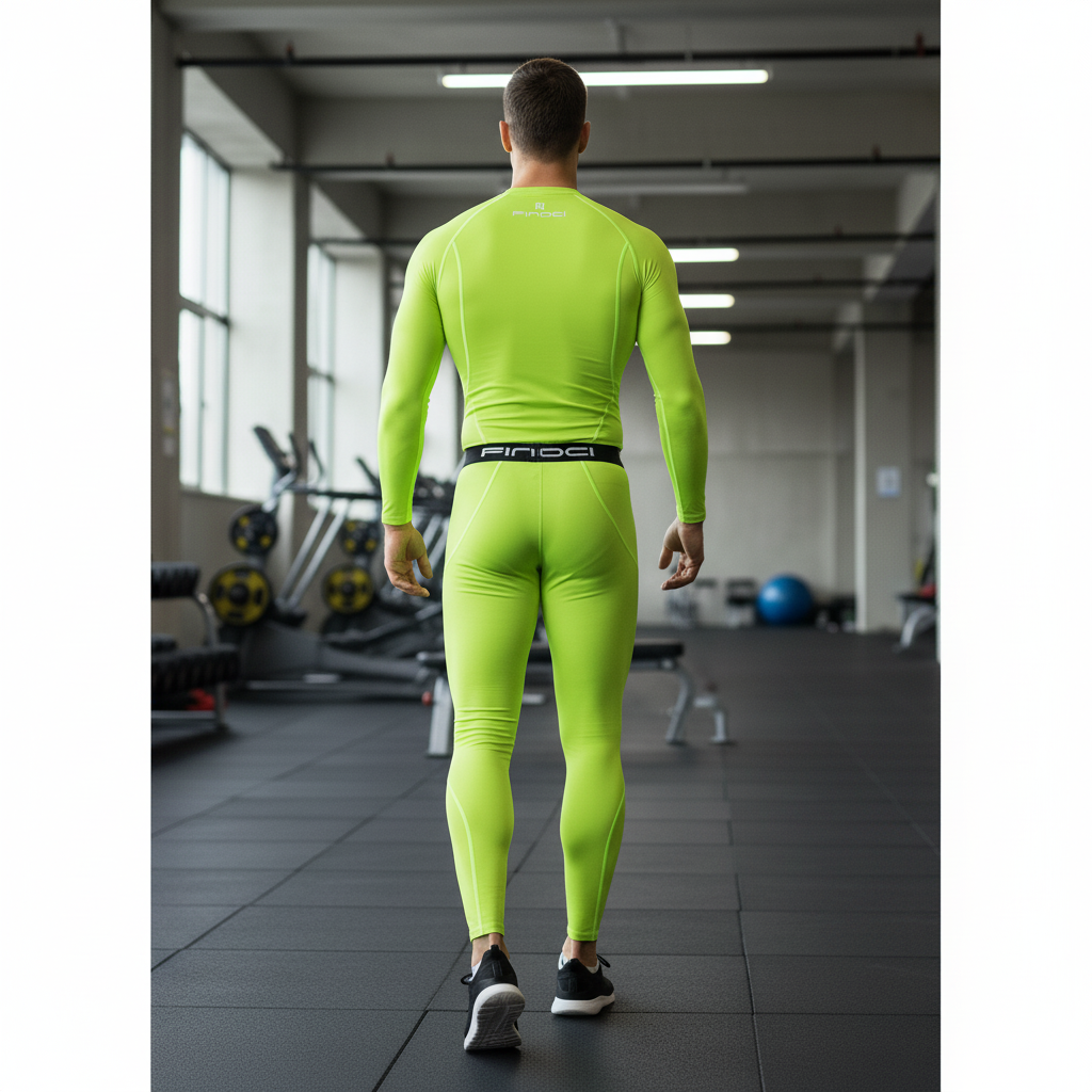 FINDCI 남성용 스포츠 러닝 세트 압축 셔츠 + 바 - Compression Long Pant 리뷰 및 가격