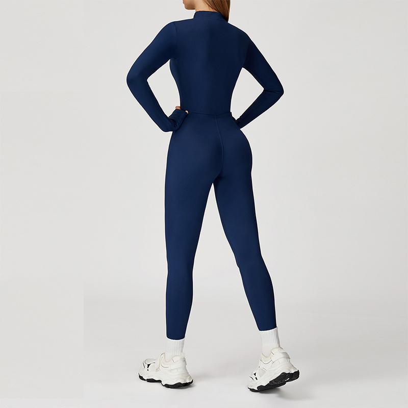 Aiithuug 운동 점프 슈트 지퍼 업 요가 롬퍼 겨 - Compression Long Pant 리뷰 및 가격