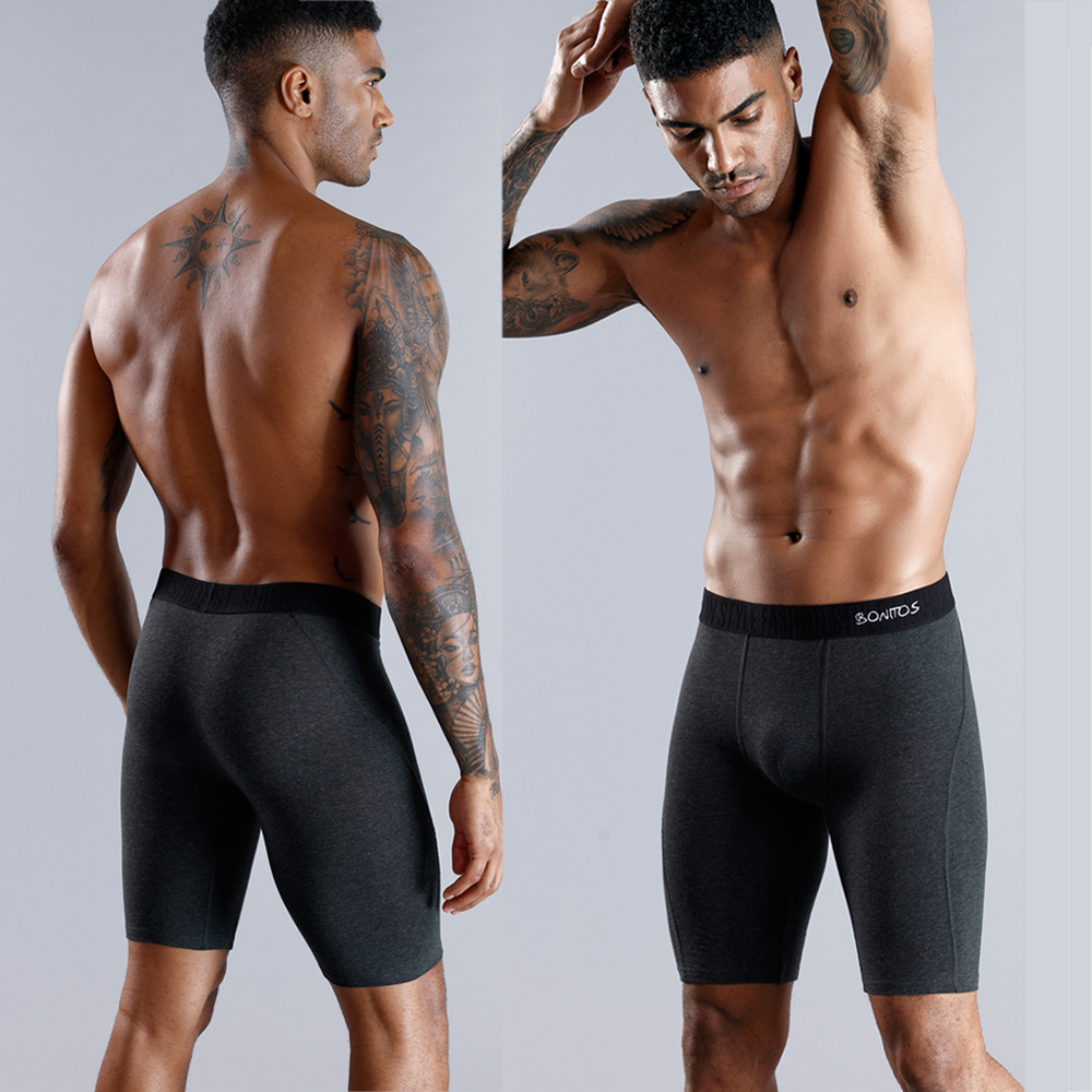 BONITOS 남성용 긴 복서 반바지 팬티, 남성용 복 - Boxer Brief Pack Cotton 리뷰 및 가격